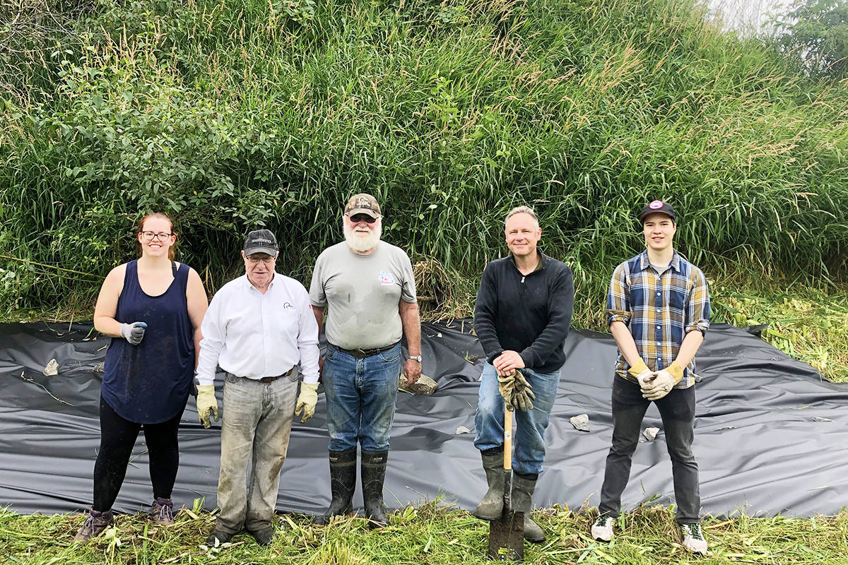 The wonderful volunteers work hard to help realize the goals of Oceanside Ducks Unlimited.