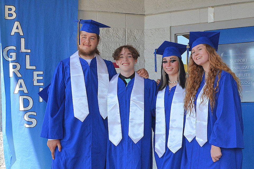 From left: Jacob Novakovski, Cameron Kleven, Alexis Wright and Russia Blaine. (Mandy Moraes photo) From left: Vy Vu and Peter Le. (Mandy Moraes photo)