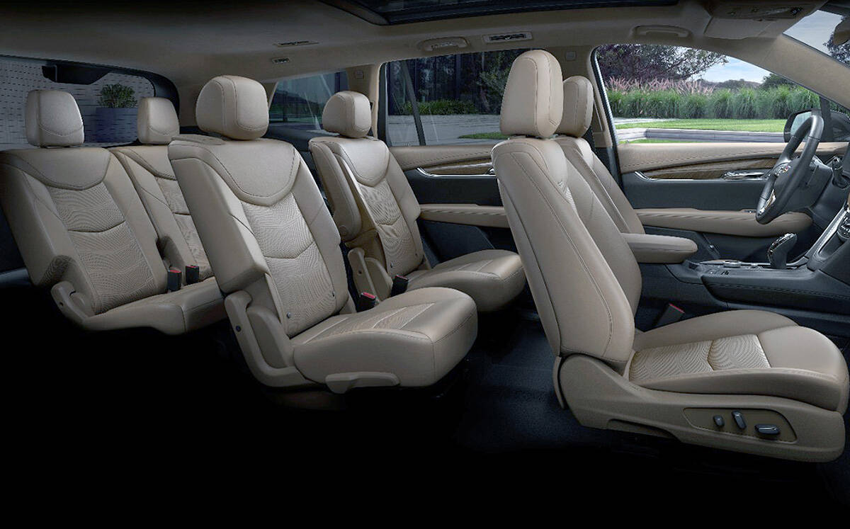 Before the XT6, the only way to get three rows of seats in Cadillac was to buy an Escalade, which is substantially more money. Or, go with the smaller XT5 and settle for two rows of seats. PHOTO: CADILLAC