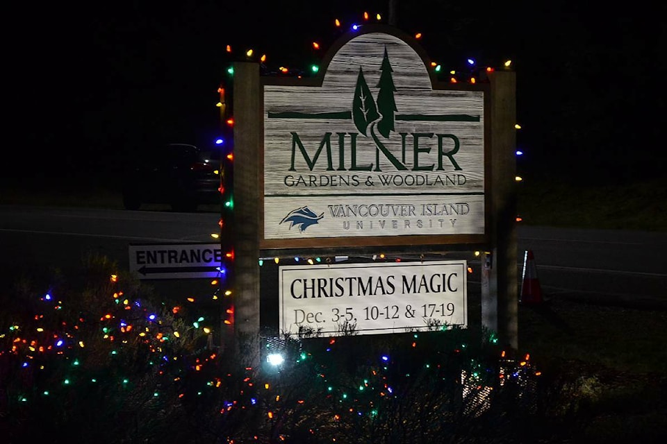Milner Gardens and Woodland entrance sign. (Mandy Moraes photo)