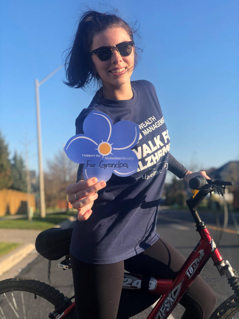 Event participants will walk in communities around B.C. on Sunday, May 29 to celebrate and remember people affected by dementia.