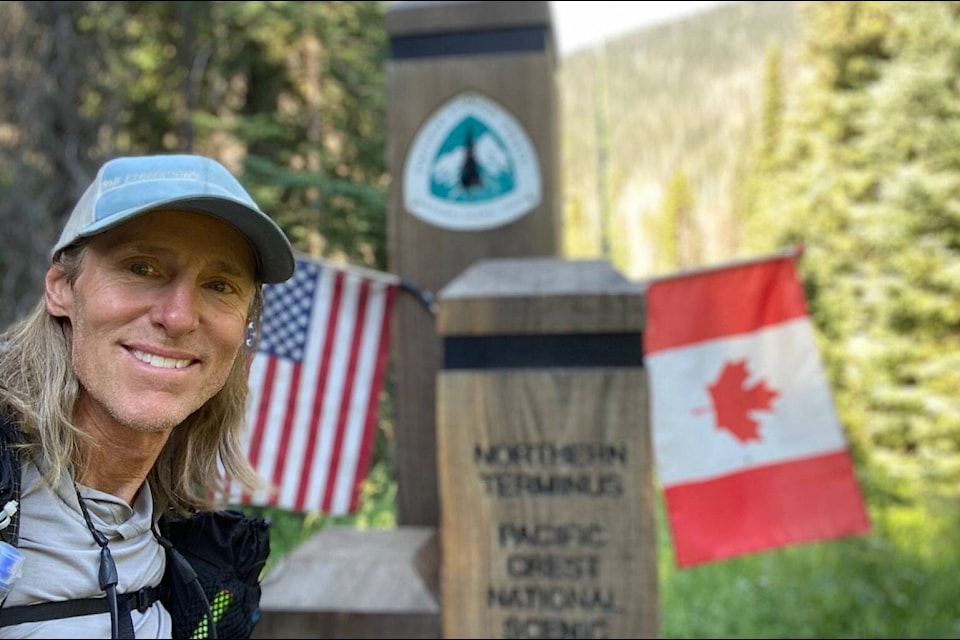 Greg Barber, formerly of Montrose, took four months to complete the 4,200-km hike of the Pacific Crest Trail. Turn to page 10 to see more photos of his epic journey. Photo: Submitted