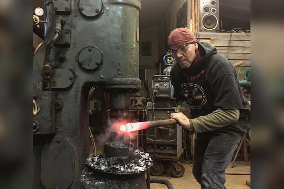 The Red Cod Forge in Nanoose Bay will once again host its gallery show and open house on Dec. 3 and Dec. 4. (Submitted photo)