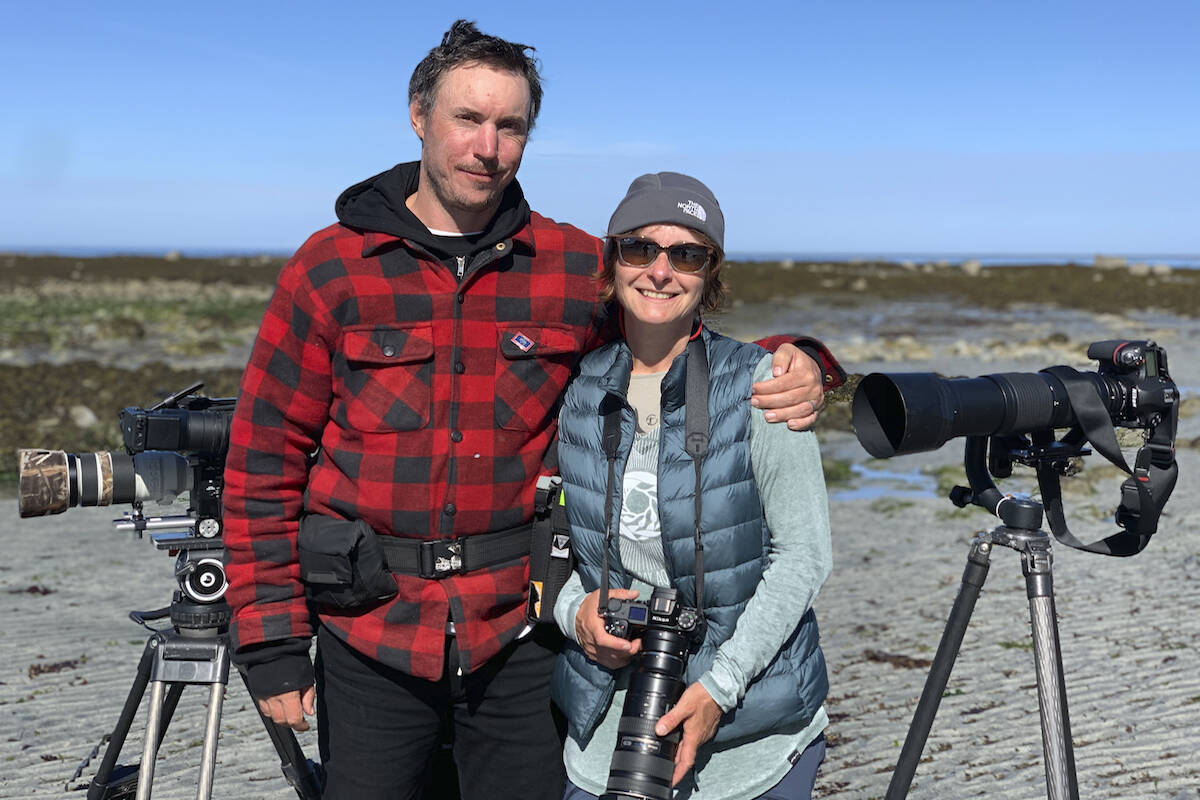 Part of the Pack co-directors Mike McKinlay and Isabelle Groc. (Courtesy of Isabelle Groc)