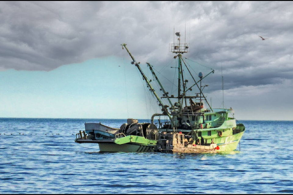 Judee Doyle captured this shot of a fishing boat in the waters near the French Creek Marina. (Judee Doyle photo)