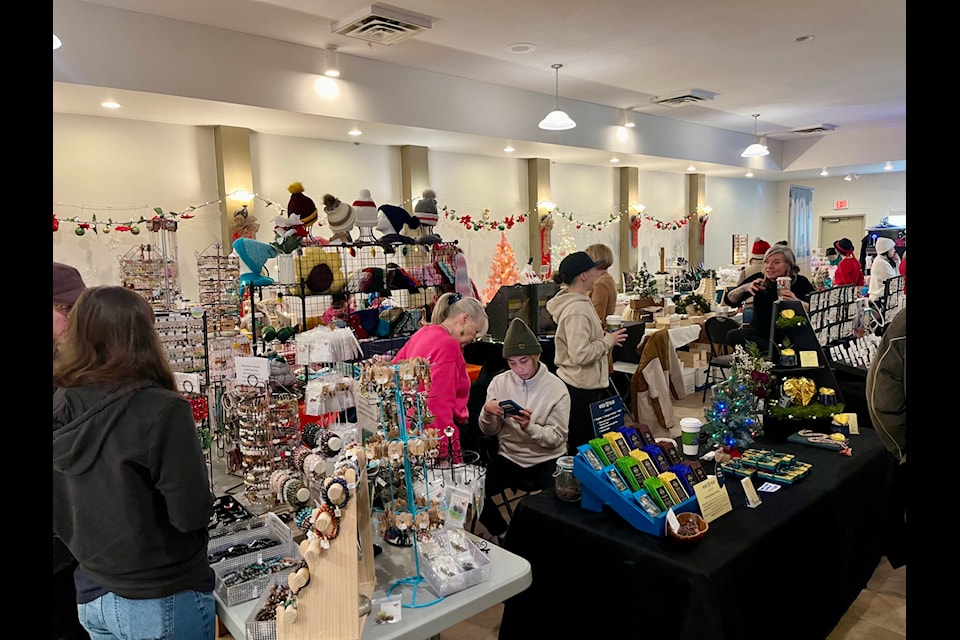 White Rock Elks hosted the Winter Fantasy Market on Sunday (Dec. 1) at the hall.