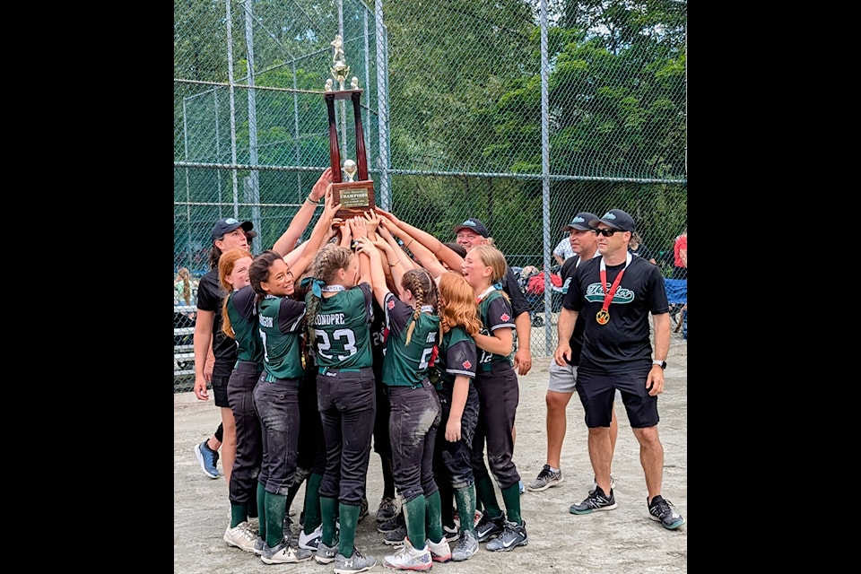 The South Surrey White Rock Minor Softball Association's Thunder 2013 U11 Rep team enjoyed an extraordinary 23-0 undefeated season, winning the championship July 1.
