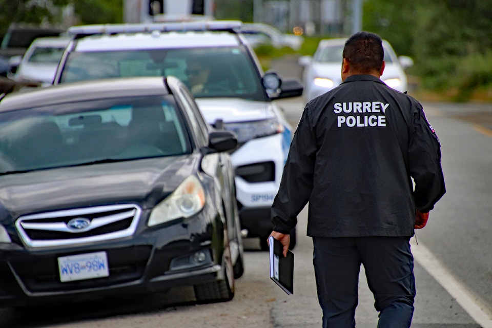 Surrey police are investigating another case of shots fired at a business in Surrey – this one in an industrial area at about 3 a.m. on June 19.