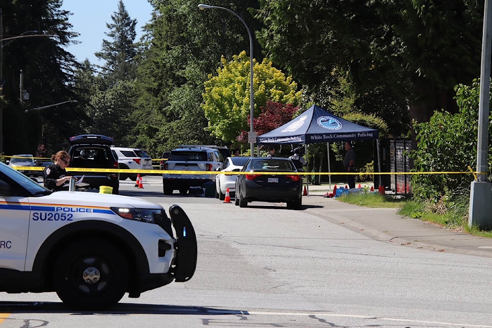 Police responded to the 900-block of 164 Street in Surrey on June 7, 2024, following the fatal shooting of 28-year-old Yuvraj Goyal.