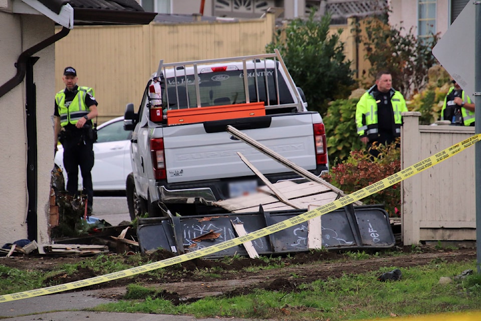 Police are investigating after a fatal vehicle collision in Surrey.