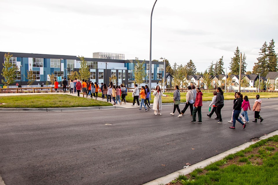 Ta'talu Elementary, a new Surrey school in the Grandview Heights neighbourhood has opened on Oct. 1, 2024.