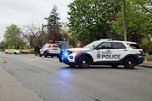 Police investigate serious crash in Surrey that sent 1 man to hospital