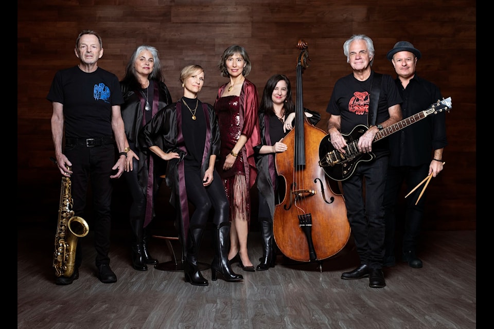 The Haida-jazz-blues-rock fusion sounds of Terri-Lynn Williams-Davidson's all-star band sGaanaGwa will be one of the attractions of the 2025 Concerts at the Pier line-up.
