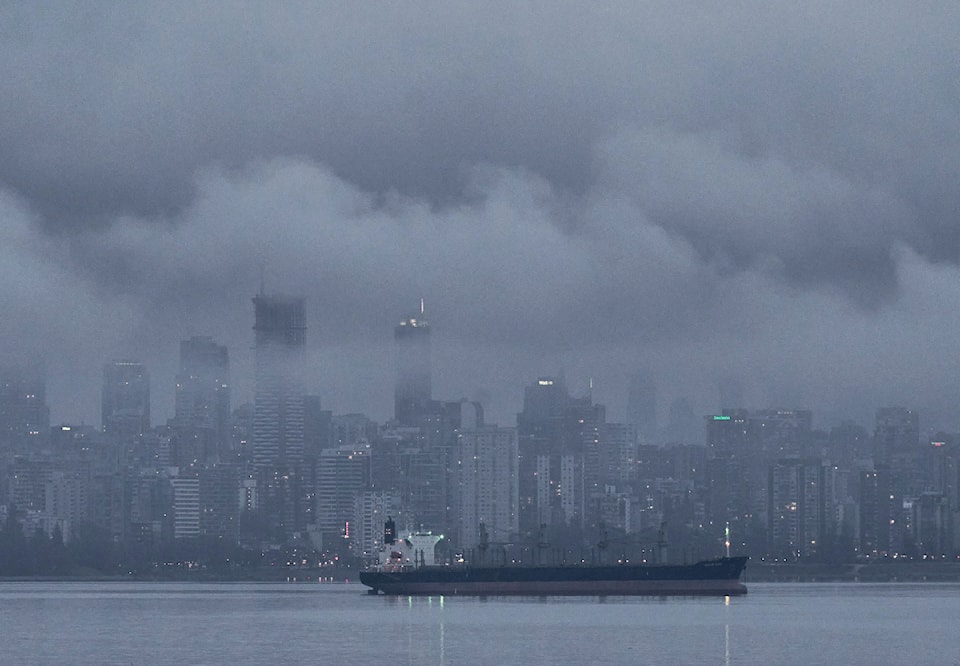 Smoggy conditions