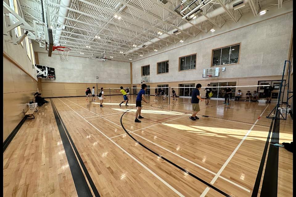 Junior players are encouraged to register for an upcoming badminton tournament at Grandview Secondary School in South Surrey. 