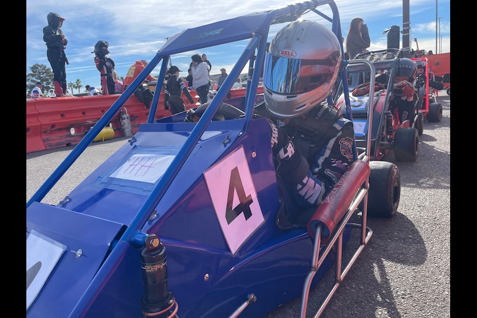 Chase Miller, a Grade 9 Grandview Heights student, has been busy racing — and winning — in quarter midget racing in the U.S.