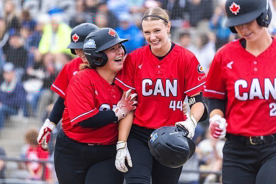Team Canada battled hard and came in second in this year's international softball championship, with Triple Crown Colorado taking the gold in a 7-5 win.