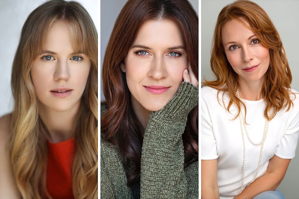 Grace Evenson, Alison Wandzura and Julie Lynn Mortensen star as three sisters returning to their roots in Marion Bridge, a Peninsula Productions staged reading running May 22 to 25.