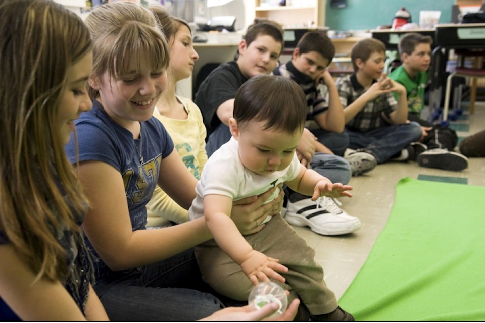 Roots of Empathy program babies