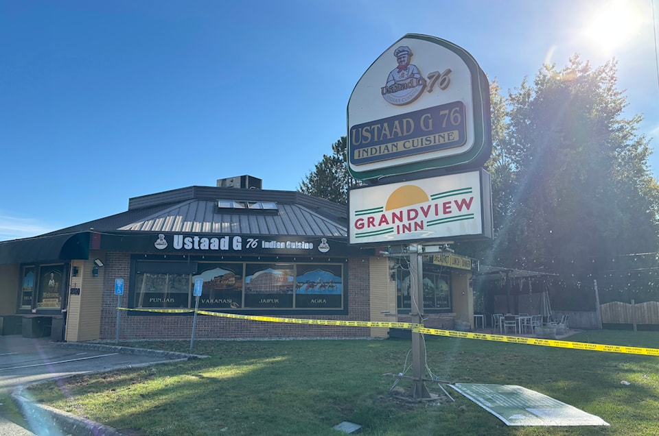 Scene of restaurant shooting