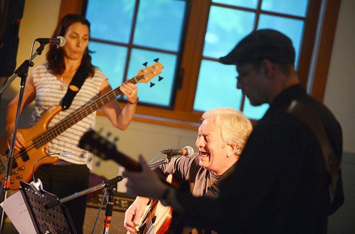 Crescent Moon Coffee House regulars Harriet Quint and Randy Schultz.