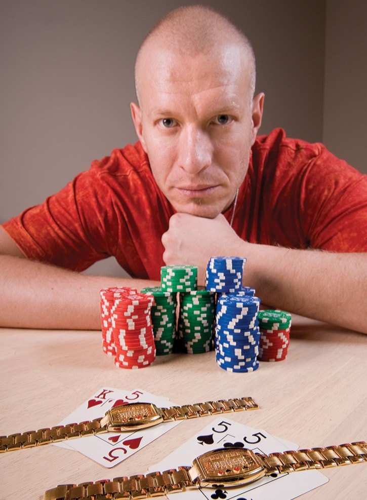 Poker player Greg Mueller