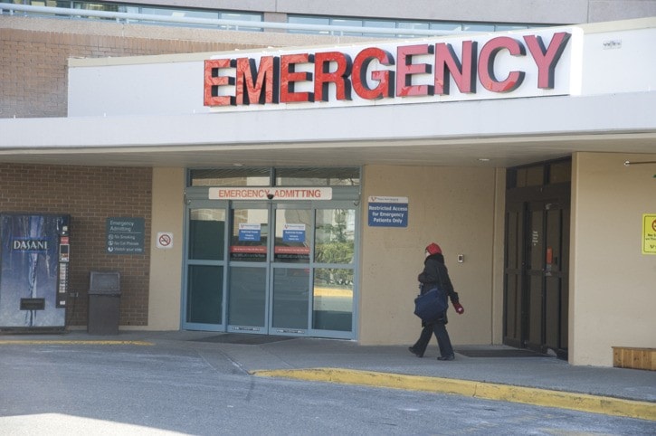 Peace Arch Hospital Emergency Ward is experiencing over capacity problems.