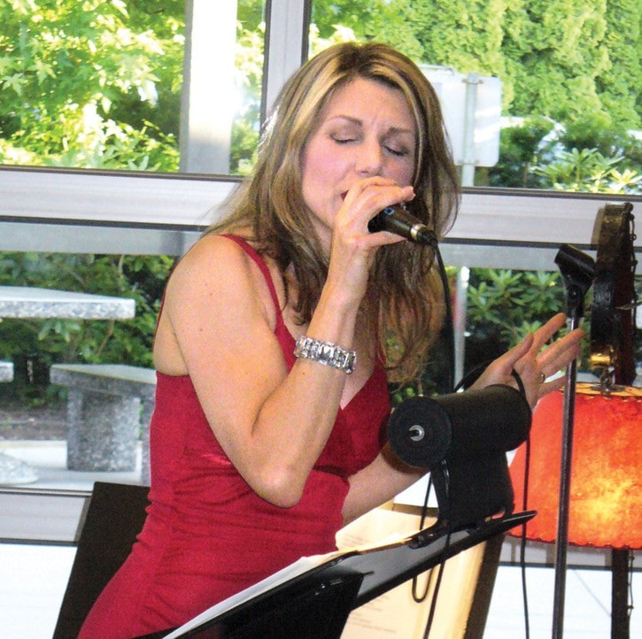 Lee Aaron performing An Intimate Evening of Jazz at Semiahmoo Place