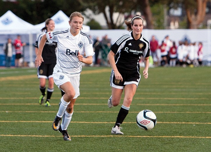 United Soccer League USL W-League (Women): July 01, 2011 - Victoria Highlanders at Vancouver Whitecaps FC