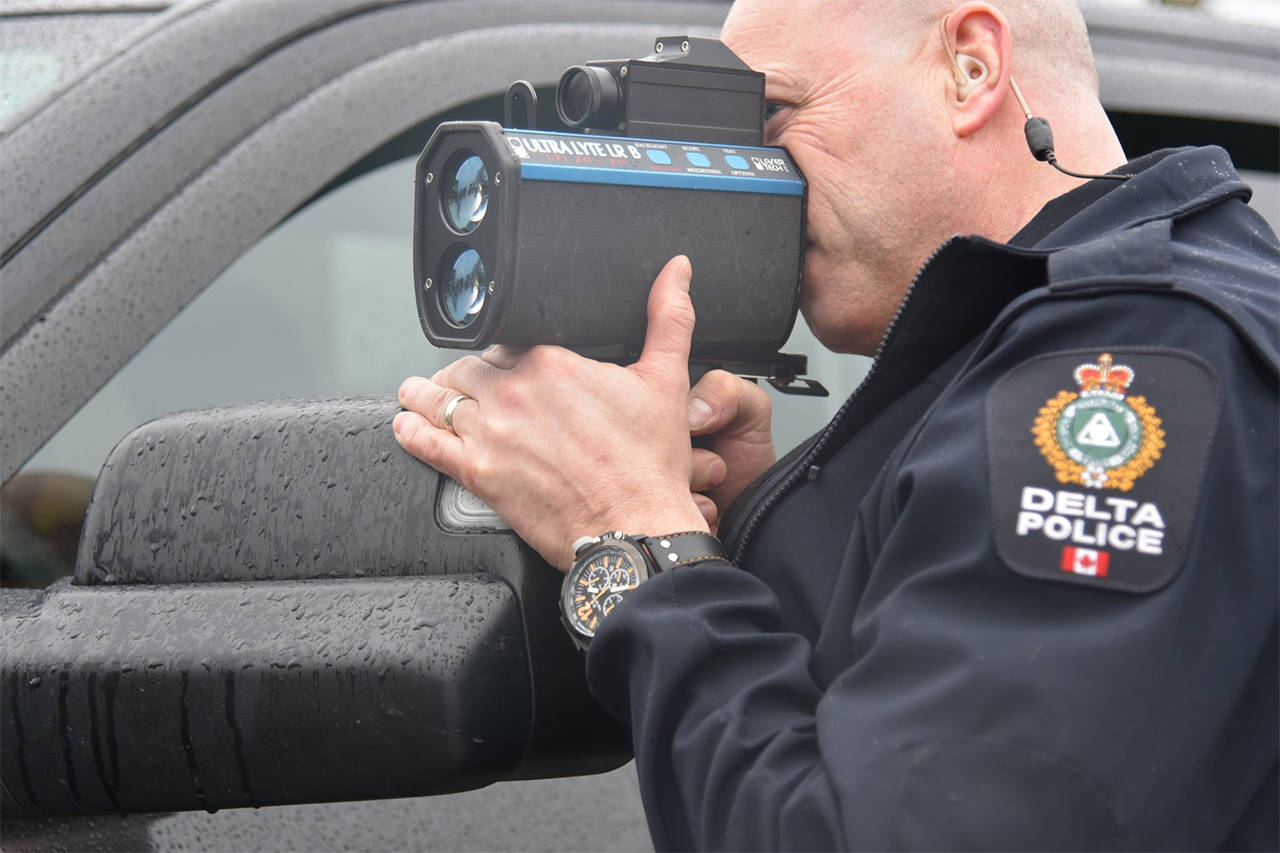 Delta police to warn drivers of traffic enforcement