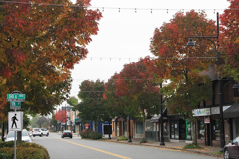 New lighting has been strung across 176th Street. (Photo: Malin Jordan)