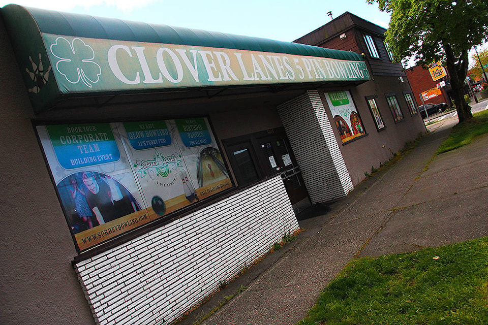 Clover Lanes is seen on May 7, a few days after the building was sold and the 72-year-old business was closed for good. (Photo: Malin Jordan)