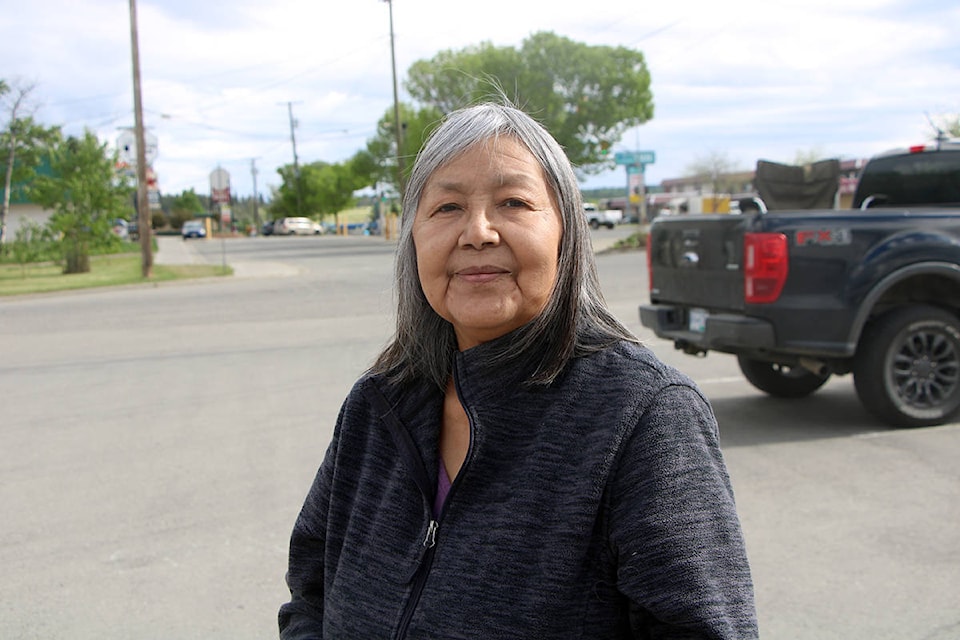 Elizabeth Pete is a survivor of St. Joseph’s Mission in Williams Lake. (Patrick Davies photo - 100 Mile Free Press)