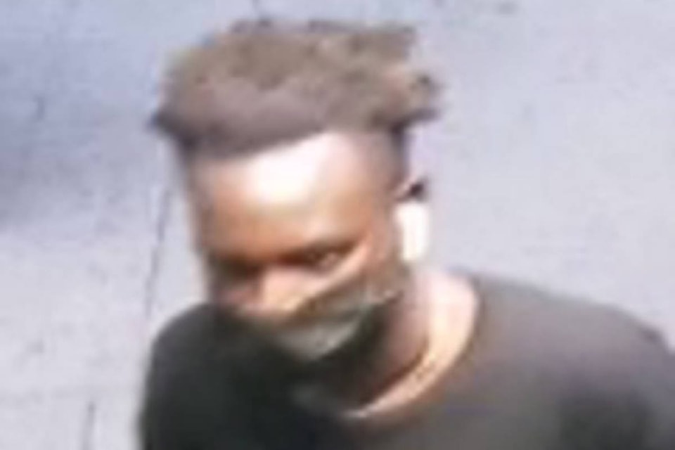 Surrey RCMP released a photo of the suspect related to a sexual assault that occurred in Guildford on July 9 at approximately 9:50 p.m. (RCMP Handout)