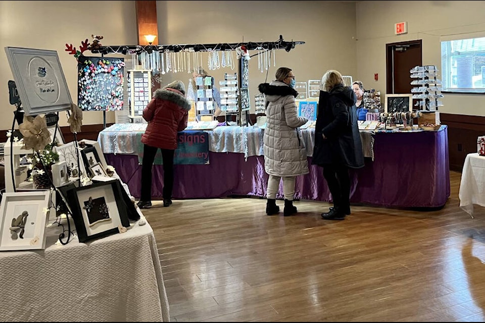 The White Rock Elks Hall features a Winter Fantasy Market every Sunday from 10 a.m. until 2 p.m. until Dec. 18, the final market for 2022. (Tricia Weel photo)