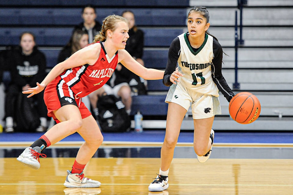 Sevene Grewal helped lead the Panthers to victory in the Tsumura Basketball Invitational. (Photo submitted: Gary Ahuja, Langley Events Centre)