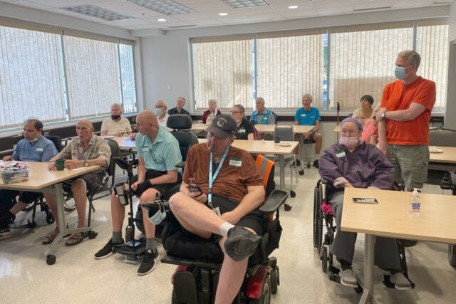 After two years, the White Rock South Surrey Stroke Recovery Branch has reopened its in-person programming, meeting Tuesday mornings at the Horst and Emmy Werner Centre for Active Living (1475 Anderson St.). (Contributed photo)