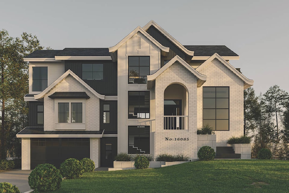 A home at 16065 9A Ave. in South Surrey is among nine grand prize options in the 2023 Hometown Heroes Lottery. (Contributed graphic)
