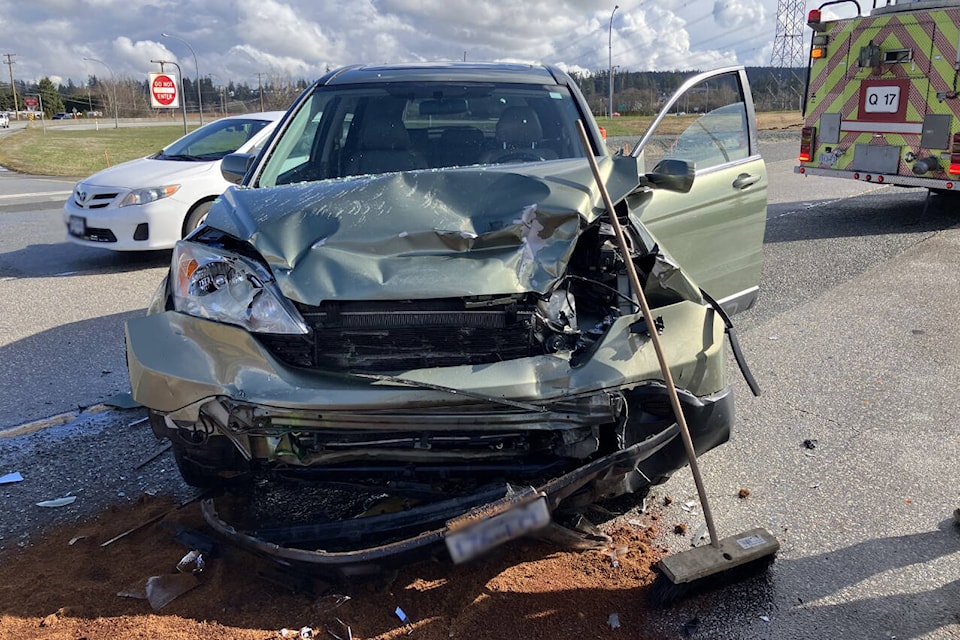 South Surrey resident Gary Reitmayer feels lucky to be alive after a serious car crash broke his sternum, but feels changes need to be made to improve drivers’ safety on local roads and highways. (Contributed photo)