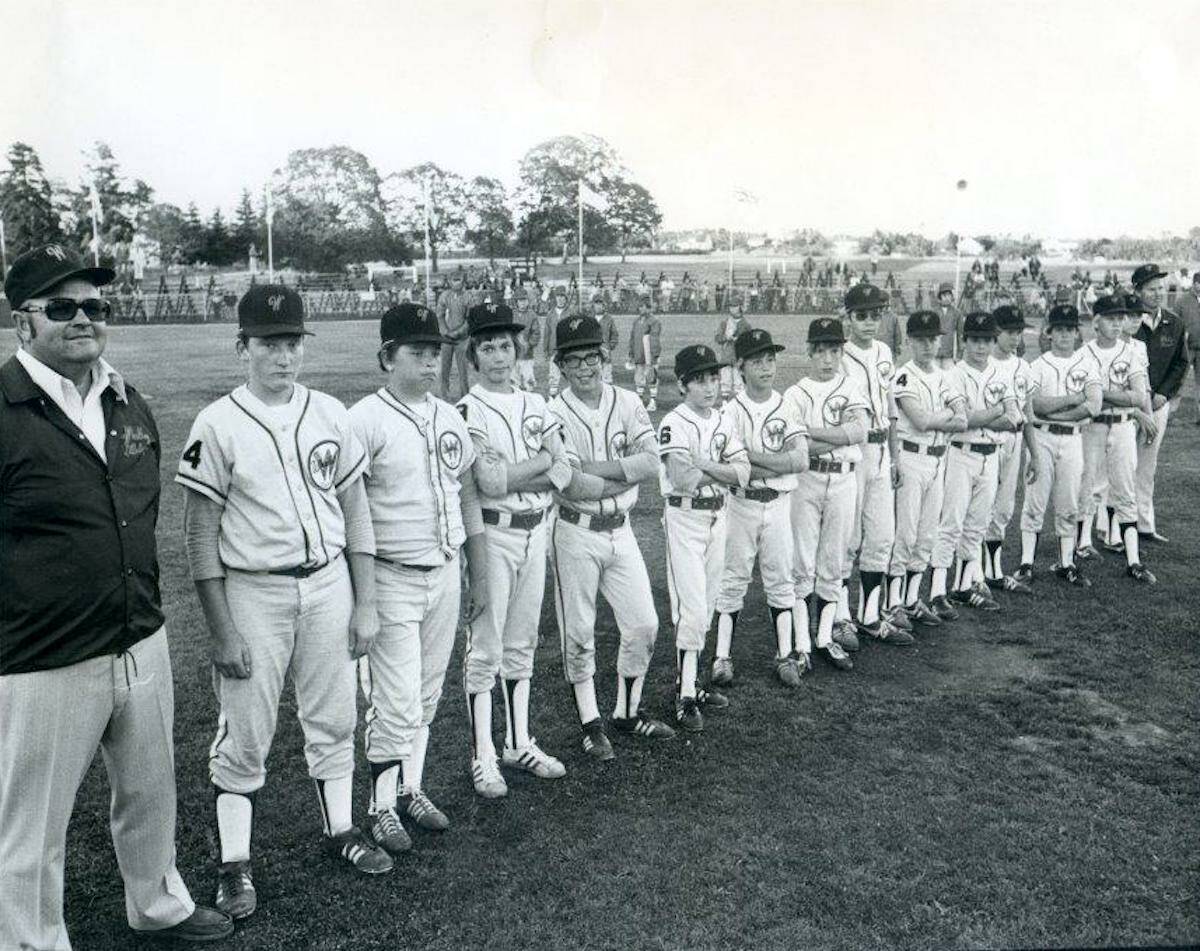 The 1973 Whalley all-stars. (Submitted photo)