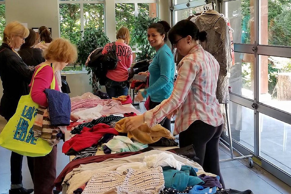 South Surrey self-advocates host new-to-you clothing sale - Peace Arch News