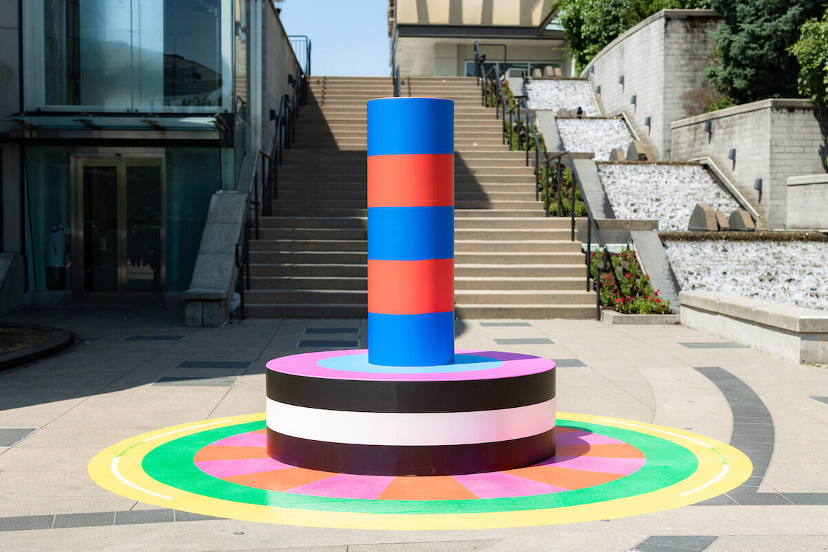 The new MASSIVart installation at Guildford Town Centre mall in Surrey. (Submitted photo: Jesse Holland/Treeline Photography)