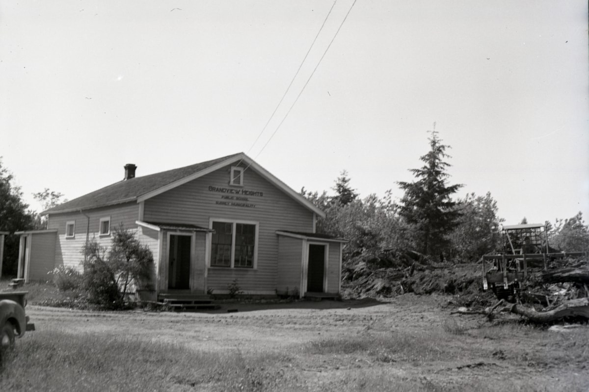 Demolished Surrey schoolhouse to come off city's heritage register
