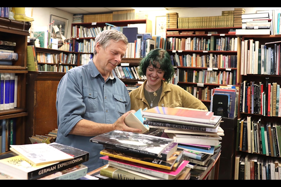 Alex and William Matthews operate The Haunted Bookshop on Sidney's Third Street.