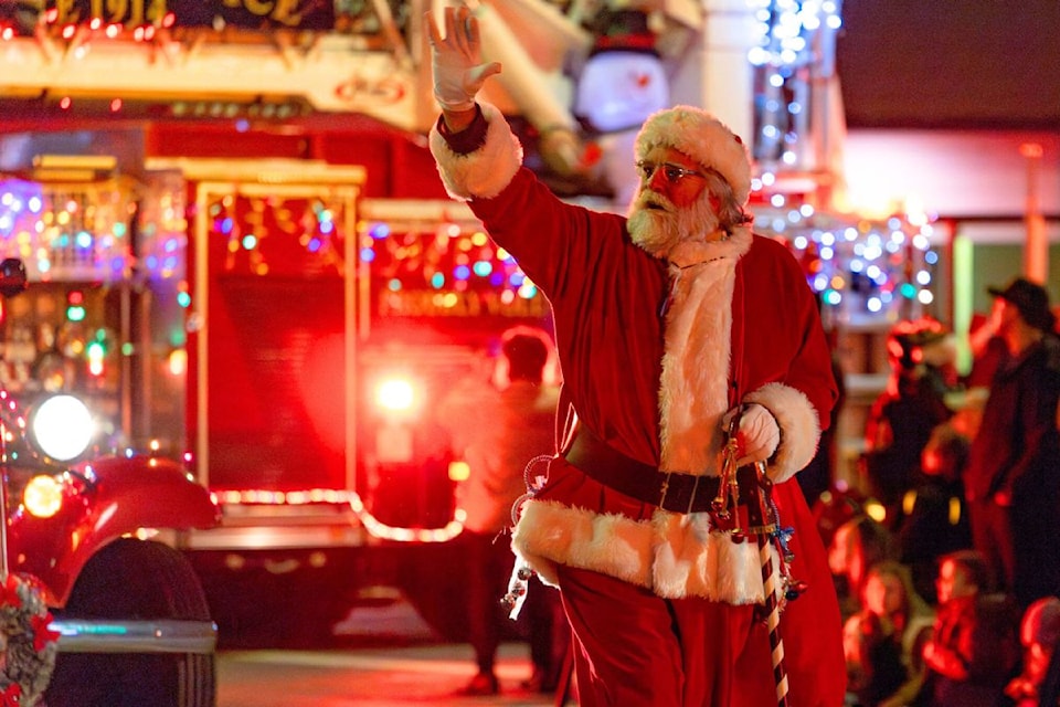 Sidney was sparkling with the holiday spirit Sunday night during the annual parade.