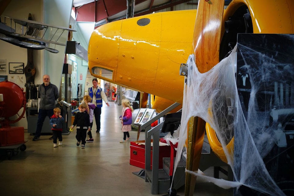 B.C. Aviation Museum transforms into a Halloween Haunt fest for kids.
