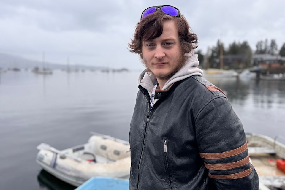 Adam McGregor is looking to live in peace aboard his Bluenose gaff rig schooner.