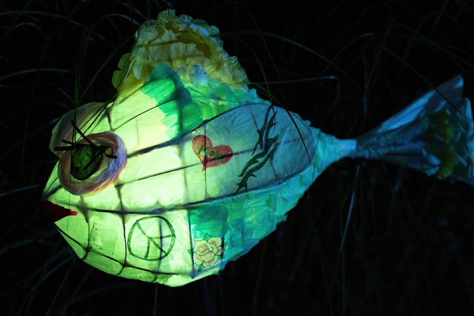 The Salish Sea Lantern Festival 2025 lights up Beacon Park in Sidney.