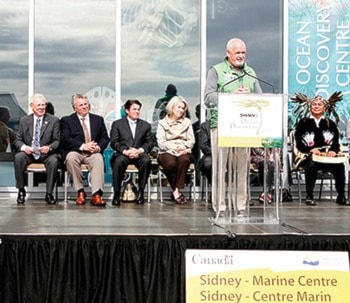 Shaw Ocean Discovery Centre Grand opening june 20 2009