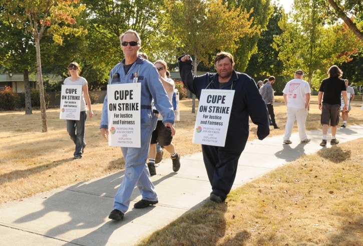 U Vic CUPE employees